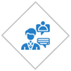 Icon of people talking